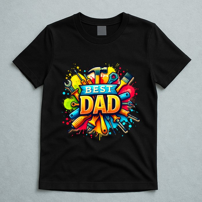 The Best Dad Tools Handyman T-Shirt