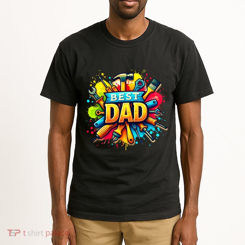 The Best Dad Tools Handyman Tall T-Shirt