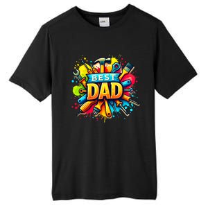 The Best Dad Tools Handyman Tall Fusion ChromaSoft Performance T-Shirt