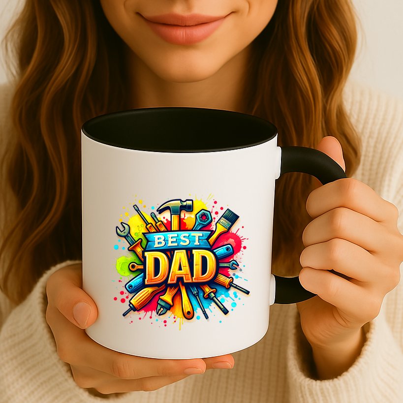 The Best Dad Tools Handyman Mug
