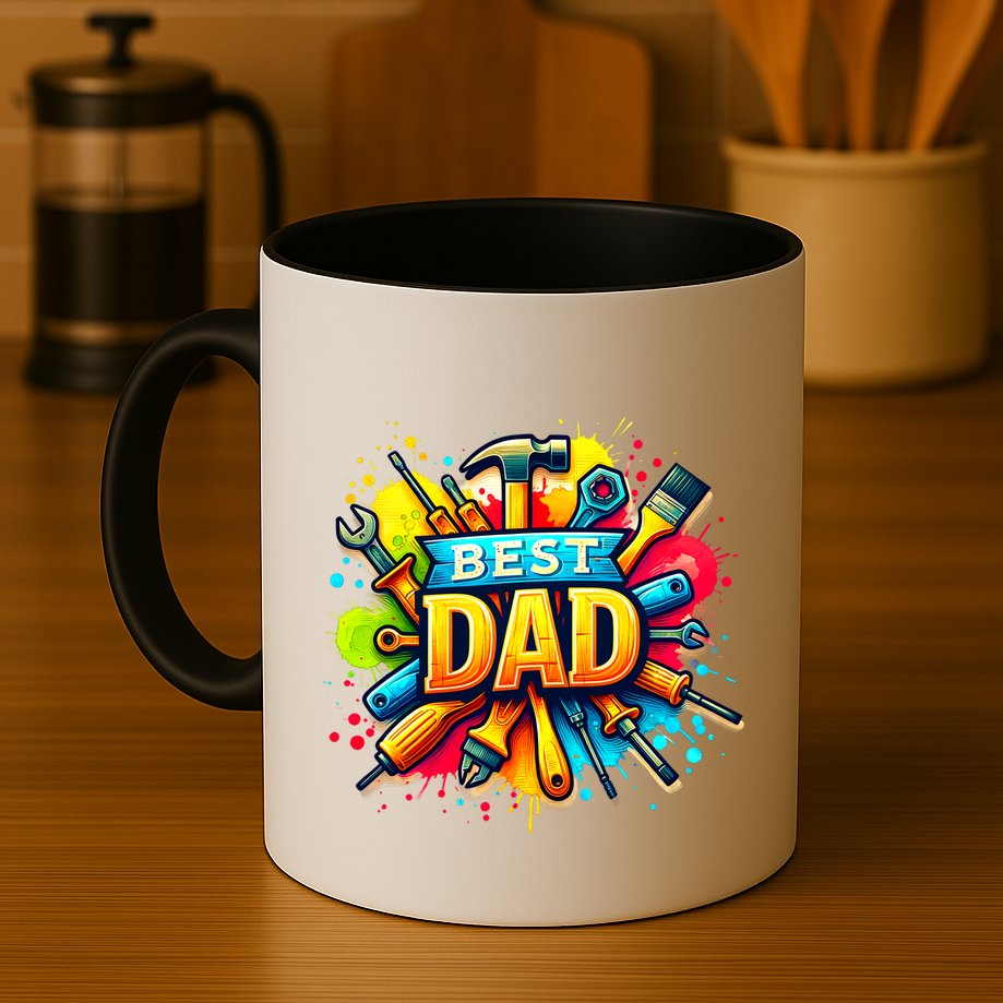 The Best Dad Tools Handyman Mug
