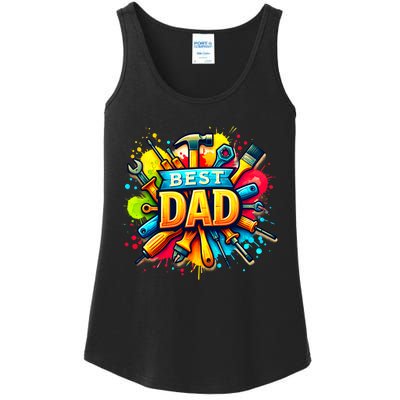 The Best Dad Tools Handyman Ladies Essential Tank