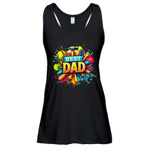 The Best Dad Tools Handyman Ladies Essential Flowy Tank