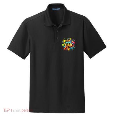 The Best Dad Tools Handyman Dry Zone Grid Polo