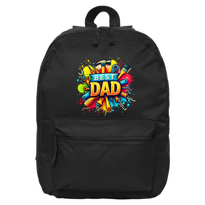 The Best Dad Tools Handyman 16 in Basic Backpack