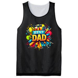 The Best Dad Tools Handyman Mesh Reversible Basketball Jersey Tank