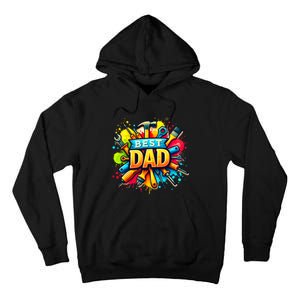 The Best Dad Tools Handyman Tall Hoodie