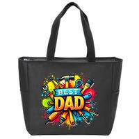 The Best Dad Tools Handyman Zip Tote Bag