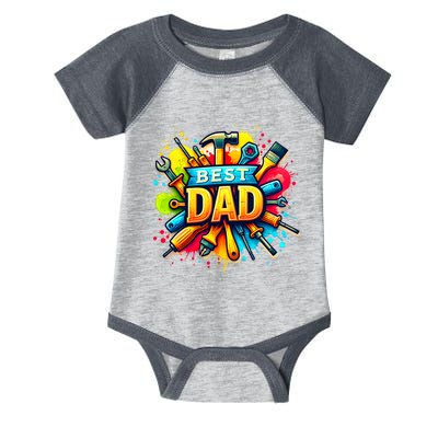 The Best Dad Tools Handyman Infant Baby Jersey Bodysuit