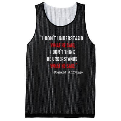 Trump Biden Debate Presidential Debate 2024 Mesh Reversible Basketball Jersey Tank