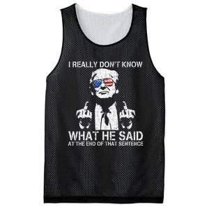 Trump Biden Debate Presidential Debate 2024 Funny Mesh Reversible Basketball Jersey Tank