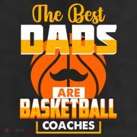 The Best Dad Are Basketball Coaches Player Gift 7 Panel Mesh Trucker Snapback Hat