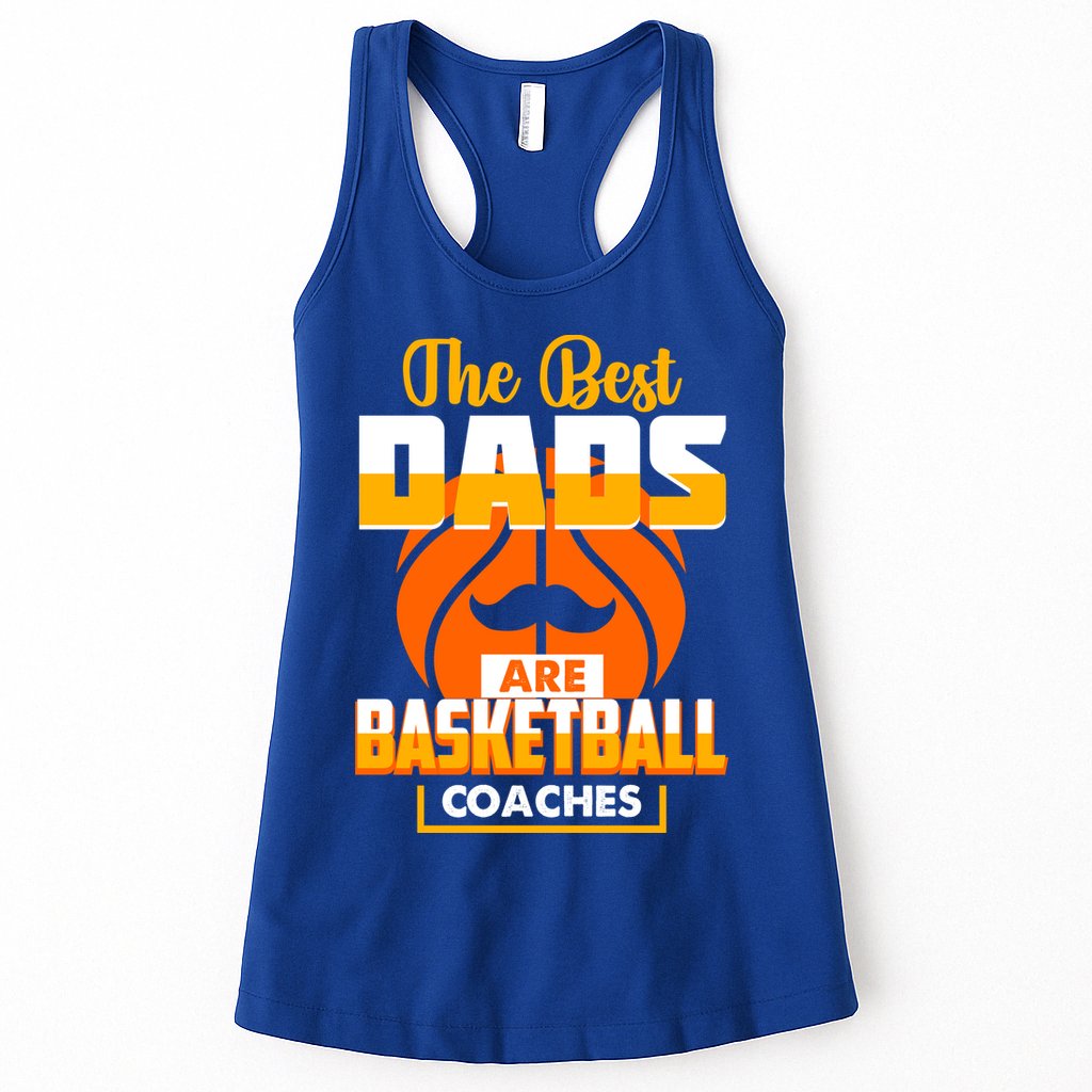 The Best Dad Are Basketball Coaches Player Gift Womens Tank Top
