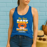 The Best Dad Are Basketball Coaches Player Gift Womens Tank Top