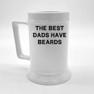 The Best Dads Have Beards Funny Gift Fatherscute Giftday Husband Fun Cute Gift Beer Stein