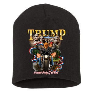 Trump Biden Debate Presidential Debate 2024 Short Acrylic Beanie