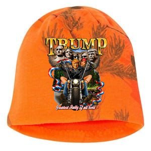 Trump Biden Debate Presidential Debate 2024 Kati - Camo Knit Beanie