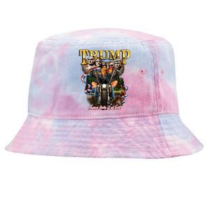 Trump Biden Debate Presidential Debate 2024 Tie-Dyed Bucket Hat