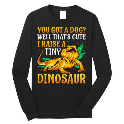 The Bearded Dragon Shirt Pet Reptile Lizard Lover Long Sleeve Shirt