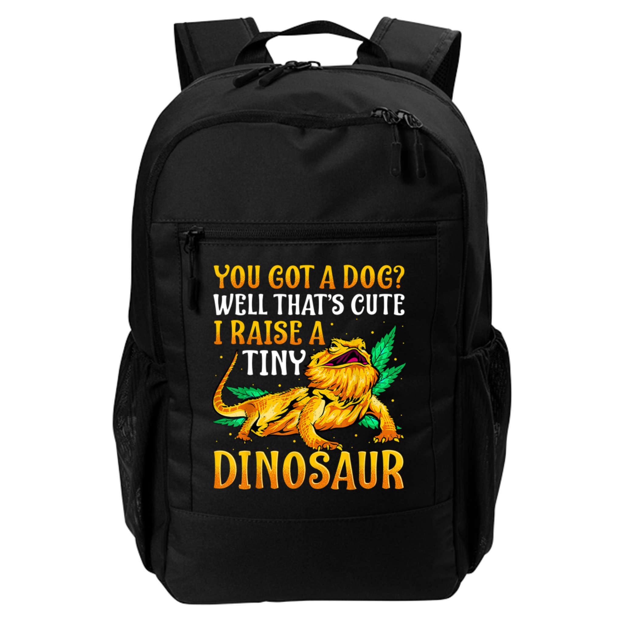 The Bearded Dragon Shirt Pet Reptile Lizard Lover Backpack