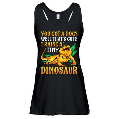 The Bearded Dragon Shirt Pet Reptile Lizard Lover Ladies Essential Flowy Tank