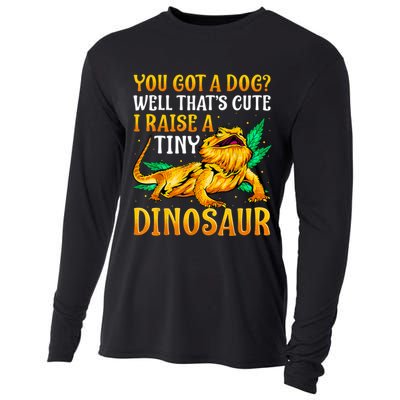 The Bearded Dragon Shirt Pet Reptile Lizard Lover Cooling Performance Long Sleeve Crew
