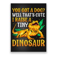 The Bearded Dragon Shirt Pet Reptile Lizard Lover Poster