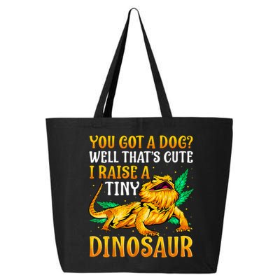 The Bearded Dragon Shirt Pet Reptile Lizard Lover 25L Jumbo Tote