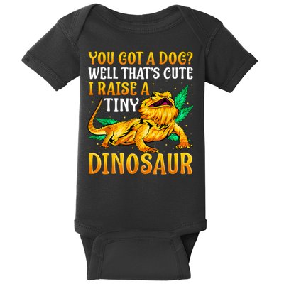 The Bearded Dragon Shirt Pet Reptile Lizard Lover Baby Bodysuit