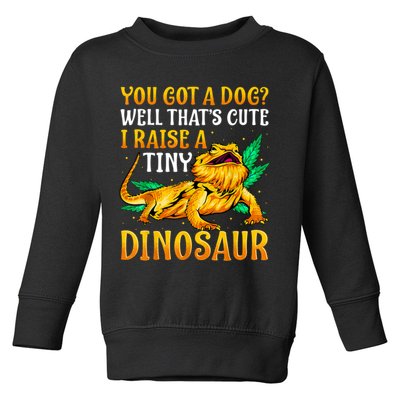 The Bearded Dragon Shirt Pet Reptile Lizard Lover Toddler Sweatshirt