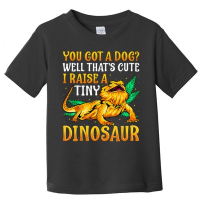 The Bearded Dragon Shirt Pet Reptile Lizard Lover Toddler T-Shirt