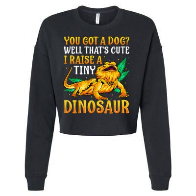 The Bearded Dragon Shirt Pet Reptile Lizard Lover Cropped Pullover Crew