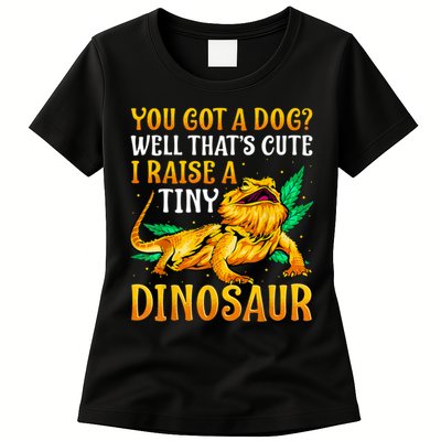 The Bearded Dragon Shirt Pet Reptile Lizard Lover Womens T-Shirt