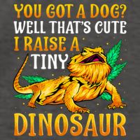 The Bearded Dragon Shirt Pet Reptile Lizard Lover Vector Backpack