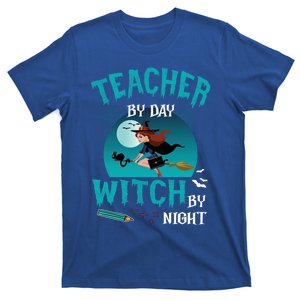 Teacher By Day Witch By Night Gift T-Shirt