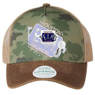 Texas Border District Cool State Logo Legacy Tie Dye Trucker Hat