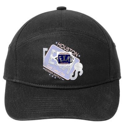 Texas Border District Cool State Logo 7-Panel Snapback Hat