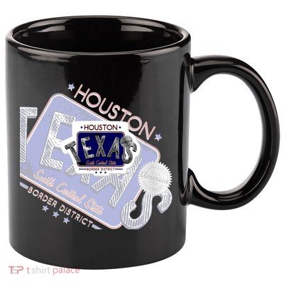Texas Border District Cool State Logo 11oz C Handle Ceramic Mug