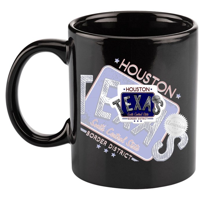 Texas Border District Cool State Logo 11oz C Handle Ceramic Mug