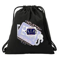 Texas Border District Cool State Logo Drawstring Bag