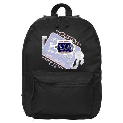 Texas Border District Cool State Logo 16 in Basic Backpack