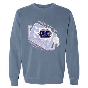 Texas Border District Cool State Logo Garment-Dyed Sweatshirt