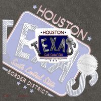 Texas Border District Cool State Logo Cotton Canvas Backpack