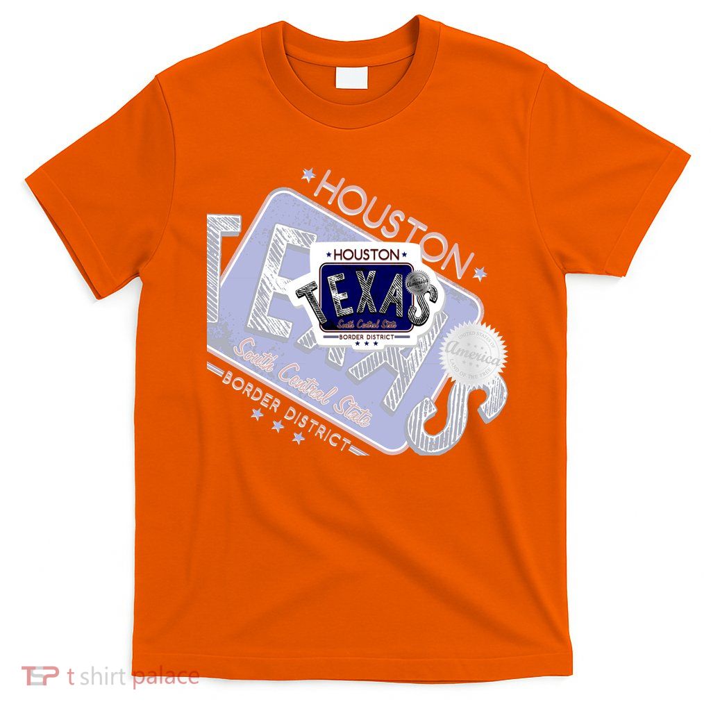 Texas Border District Cool State Logo T-Shirt
