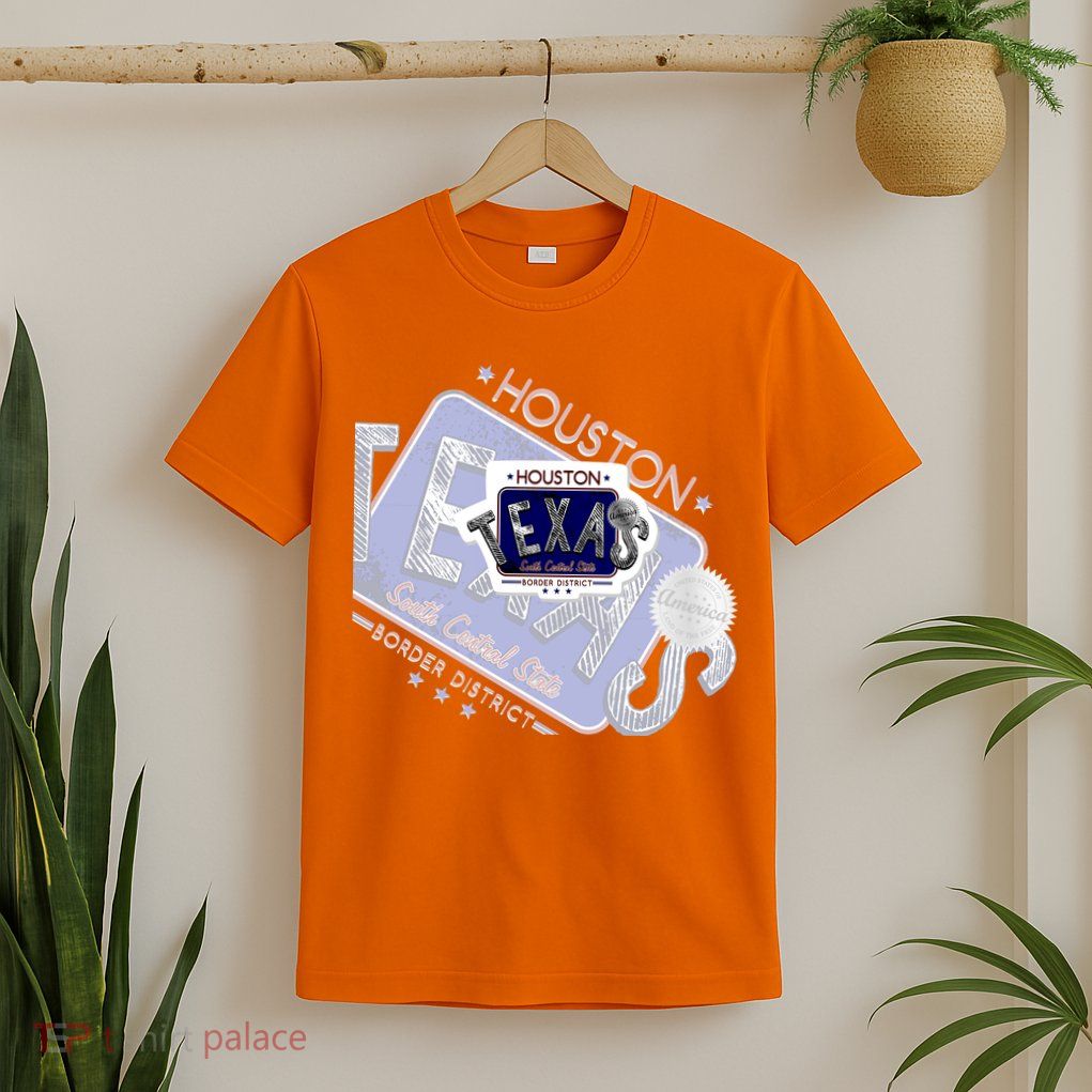 Texas Border District Cool State Logo T-Shirt