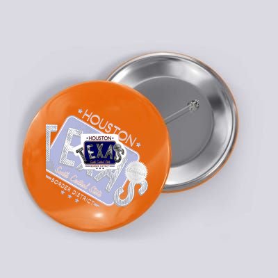 Texas Border District Cool State Logo Button