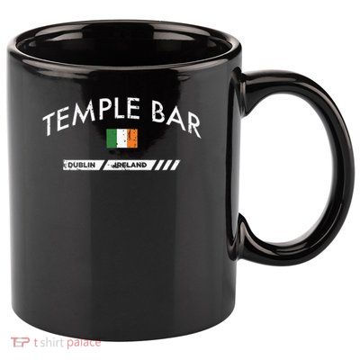 Temple Bar, Dublin, Republic of Ireland  11oz C Handle Ceramic Mug