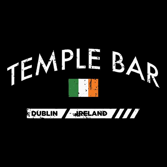 Temple Bar, Dublin, Republic of Ireland  Flat Bill Trucker Hat