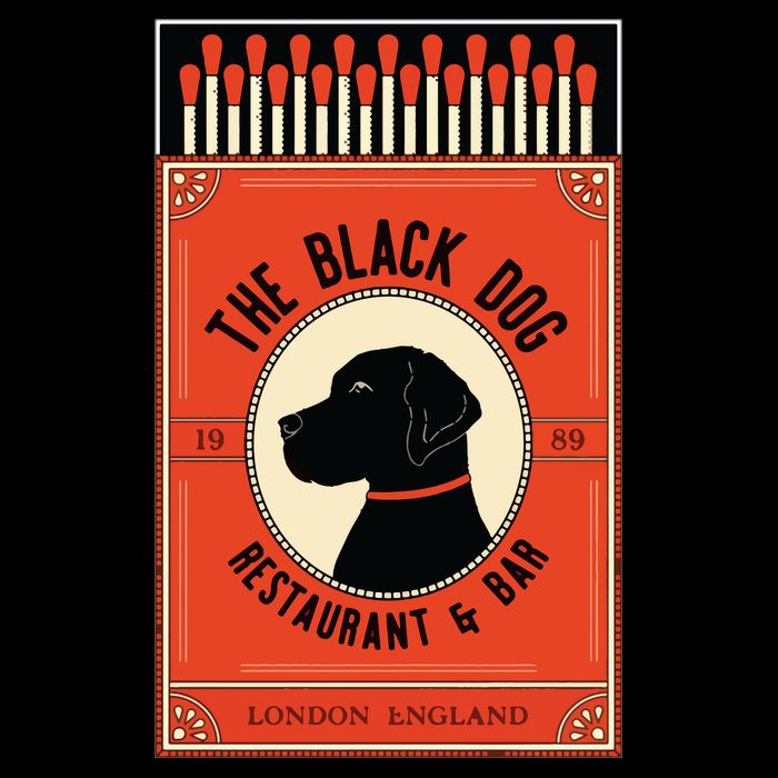 The Black Dog Zip Tote Bag
