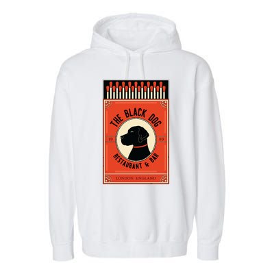 The Black Dog Garment-Dyed Fleece Hoodie